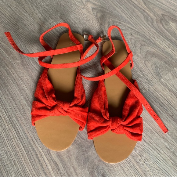 Blood Orange Forever 21 Sandals (Women’s 8) - Picture 2 of 5